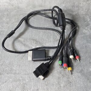 Component HD AV Cable for Xbox 360, Wii, PS2 & PS3 Video Game Multi-Cable